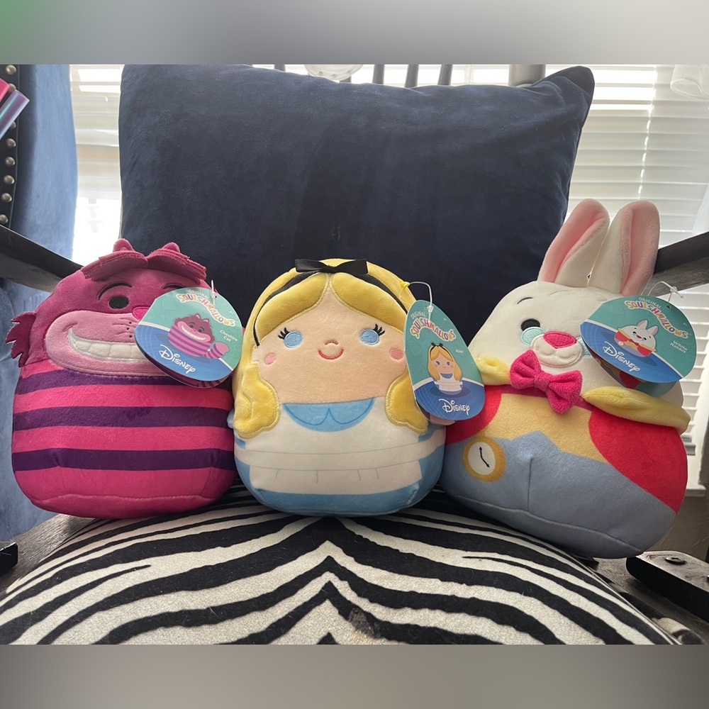 Alice in Wonderland squishmallow bundle